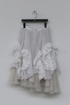 marc le bihan silk tulle floral skirt collection France MLB-2597-E21-BINGCHUAN 2597-E21 GLACIER